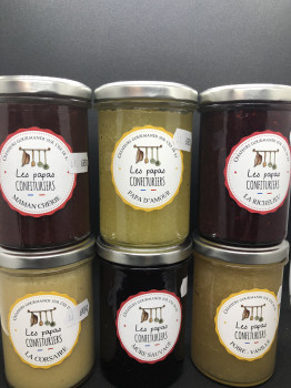 LES PAPAS CONFITURIERS POT 220 GRS