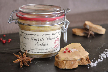 Bocal Foie gras canard entier 180 grs