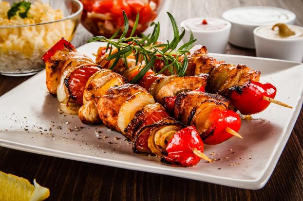 Brochette de poulet agrumes